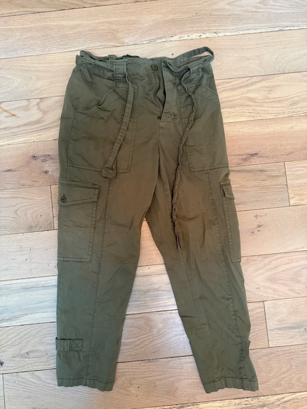 Alex Mill Olive Utility Cargo Pants